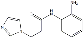 N-(2-aminophenyl)-3-(1H-imidazol-1-yl)propanamide Structure