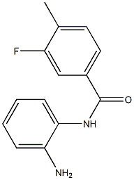 N-(2-aminophenyl)-3-fluoro-4-methylbenzamide Structure