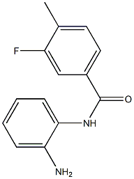 N-(2-aminophenyl)-3-fluoro-4-methylbenzamide Struktur