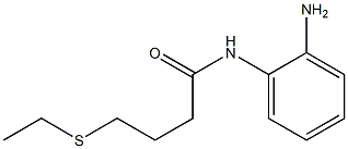 N-(2-aminophenyl)-4-(ethylsulfanyl)butanamide|