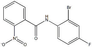 N-(2-bromo-4-fluorophenyl)-2-nitrobenzamide