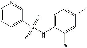 N-(2-bromo-4-methylphenyl)pyridine-3-sulfonamide