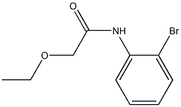 N-(2-bromophenyl)-2-ethoxyacetamide Structure