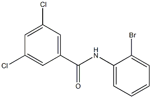N-(2-bromophenyl)-3,5-dichlorobenzamide Struktur