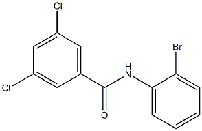 N-(2-bromophenyl)-3,5-dichlorobenzamide Structure