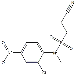 N-(2-chloro-4-nitrophenyl)-2-cyano-N-methylethane-1-sulfonamido|