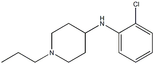 N-(2-chlorophenyl)-1-propylpiperidin-4-amine Structure