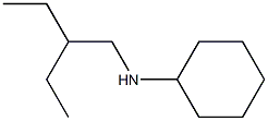 N-(2-ethylbutyl)cyclohexanamine 化学構造式