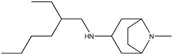 N-(2-ethylhexyl)-8-methyl-8-azabicyclo[3.2.1]octan-3-amine Structure