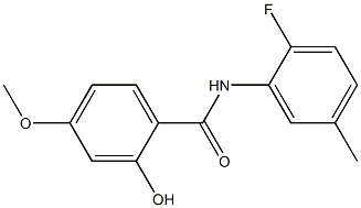 N-(2-fluoro-5-methylphenyl)-2-hydroxy-4-methoxybenzamide