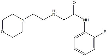 N-(2-fluorophenyl)-2-{[2-(morpholin-4-yl)ethyl]amino}acetamide