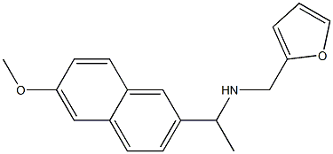 N-(2-furylmethyl)-N-[1-(6-methoxy-2-naphthyl)ethyl]amine