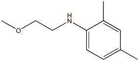 N-(2-methoxyethyl)-2,4-dimethylaniline Structure