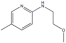 N-(2-methoxyethyl)-5-methylpyridin-2-amine Structure