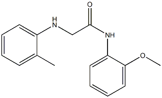 N-(2-methoxyphenyl)-2-[(2-methylphenyl)amino]acetamide