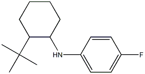 N-(2-tert-butylcyclohexyl)-4-fluoroaniline Structure