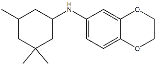 N-(3,3,5-trimethylcyclohexyl)-2,3-dihydro-1,4-benzodioxin-6-amine|