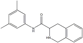 N-(3,5-dimethylphenyl)-1,2,3,4-tetrahydroisoquinoline-3-carboxamide Structure