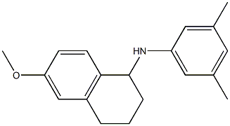 N-(3,5-dimethylphenyl)-6-methoxy-1,2,3,4-tetrahydronaphthalen-1-amine Structure