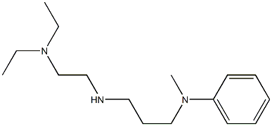 N-(3-{[2-(diethylamino)ethyl]amino}propyl)-N-methylaniline Struktur
