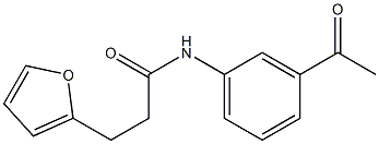 N-(3-acetylphenyl)-3-(furan-2-yl)propanamide|