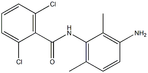 N-(3-amino-2,6-dimethylphenyl)-2,6-dichlorobenzamide Struktur