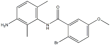 N-(3-amino-2,6-dimethylphenyl)-2-bromo-5-methoxybenzamide