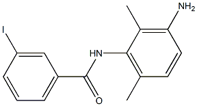 N-(3-amino-2,6-dimethylphenyl)-3-iodobenzamide Struktur