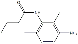 N-(3-amino-2,6-dimethylphenyl)butanamide Struktur