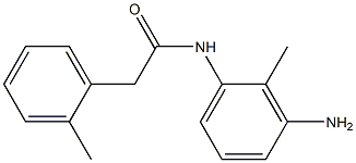 N-(3-amino-2-methylphenyl)-2-(2-methylphenyl)acetamide Structure