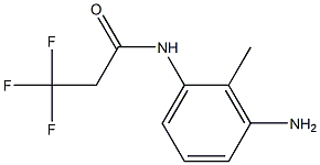 N-(3-amino-2-methylphenyl)-3,3,3-trifluoropropanamide Structure