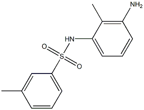 N-(3-amino-2-methylphenyl)-3-methylbenzenesulfonamide Structure