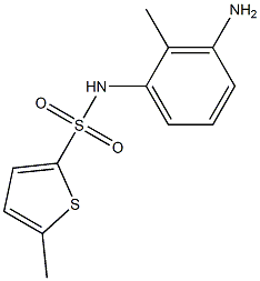 N-(3-amino-2-methylphenyl)-5-methylthiophene-2-sulfonamide