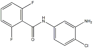 N-(3-amino-4-chlorophenyl)-2,6-difluorobenzamide Struktur