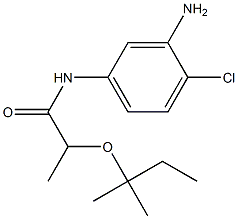 N-(3-amino-4-chlorophenyl)-2-[(2-methylbutan-2-yl)oxy]propanamide