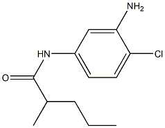 N-(3-amino-4-chlorophenyl)-2-methylpentanamide Structure