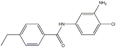 N-(3-amino-4-chlorophenyl)-4-ethylbenzamide Structure