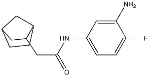 N-(3-amino-4-fluorophenyl)-2-{bicyclo[2.2.1]heptan-2-yl}acetamide Structure