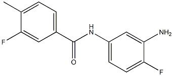 N-(3-amino-4-fluorophenyl)-3-fluoro-4-methylbenzamide