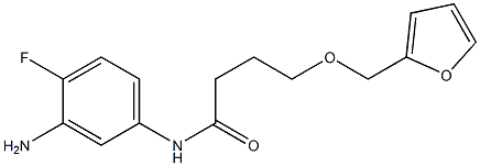  N-(3-amino-4-fluorophenyl)-4-(2-furylmethoxy)butanamide