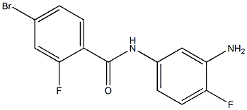 N-(3-amino-4-fluorophenyl)-4-bromo-2-fluorobenzamide