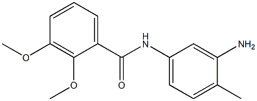 N-(3-amino-4-methylphenyl)-2,3-dimethoxybenzamide,,结构式