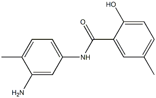 N-(3-amino-4-methylphenyl)-2-hydroxy-5-methylbenzamide Structure