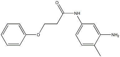 N-(3-amino-4-methylphenyl)-3-phenoxypropanamide