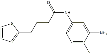 N-(3-amino-4-methylphenyl)-4-thien-2-ylbutanamide