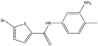 N-(3-amino-4-methylphenyl)-5-bromothiophene-2-carboxamide