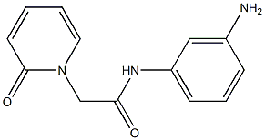 N-(3-aminophenyl)-2-(2-oxopyridin-1(2H)-yl)acetamide Structure