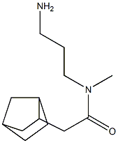 N-(3-aminopropyl)-2-{bicyclo[2.2.1]heptan-2-yl}-N-methylacetamide Structure