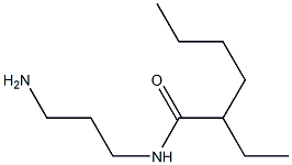 N-(3-aminopropyl)-2-ethylhexanamide Structure