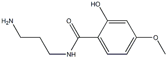 N-(3-aminopropyl)-2-hydroxy-4-methoxybenzamide